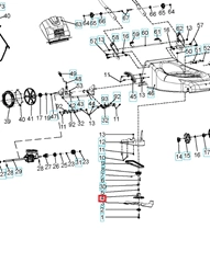 Adapter noża Husqvarna LC140S