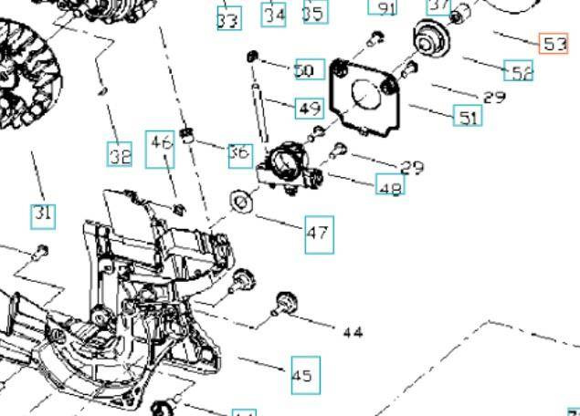 Łożysko Partner 340 Husqvarna