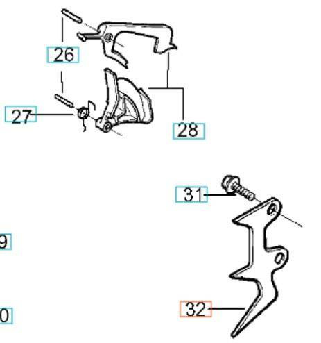 Ostroga Husqvarna 36