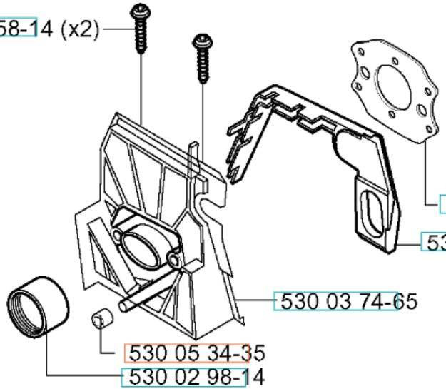 Przewód impulsowy Husqvrana 137 mały