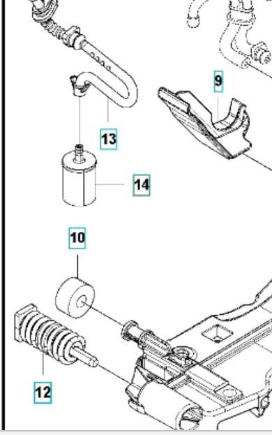 Filtr paliwa NOWY Husqvarna 560 xp
