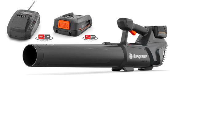 Dmuchawa do liści Husqvarna Aspire™ B8X-P4A zestaw z baterią 4.0Ah i ładowarką