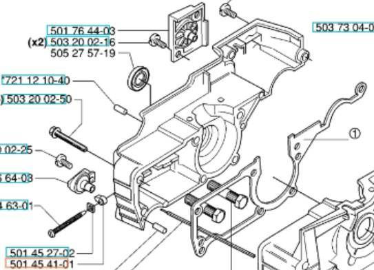 Napinacz Husqvarna 254 XP