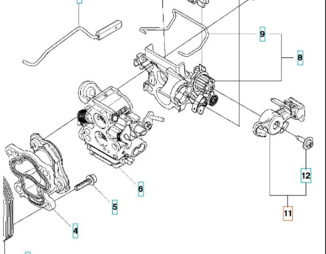 Wyłącznik Husqvarna 440