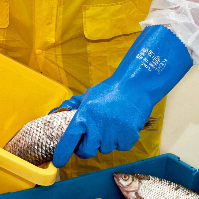 Ochronne rękawice nitrylowe Chemstar® GRANBERG