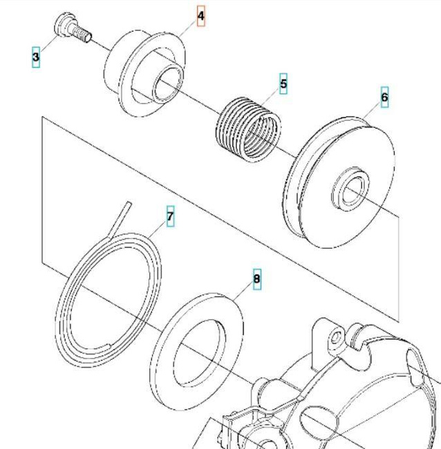 Płytka rozrusznika Husqvarna