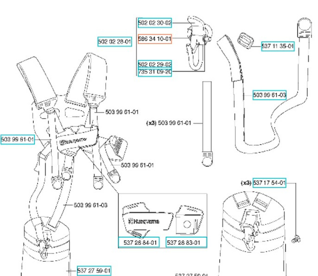 Sprężyna zaczepu wykaszarki