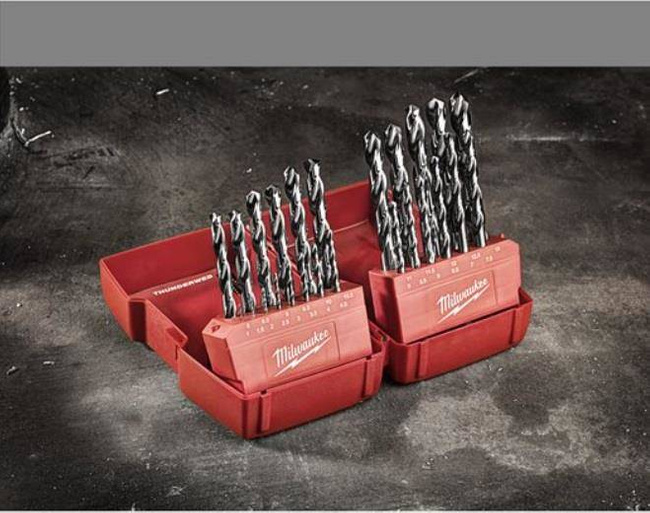 Zestaw wierteł do metalu Milwaukee 25 szt.