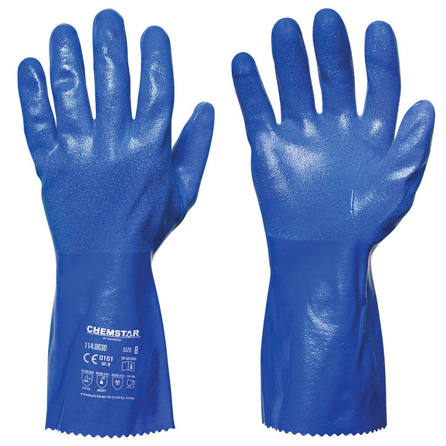Ochronne rękawice nitrylowe Chemstar® GRANBERG